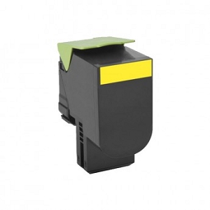 Compatible Lexmark 801S  80C1SY0 Yellow  Standard Yield Toner Cartridge CX310, CX410, CX510